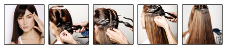 Hair Extension Application Technique